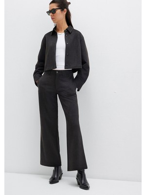 Mavi Suni Süet Siyah Pantolon 1011087-900