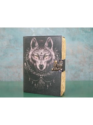 Kurt Büstü Deri Defter