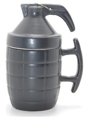 Porselen El Bombası Kupa Bardak