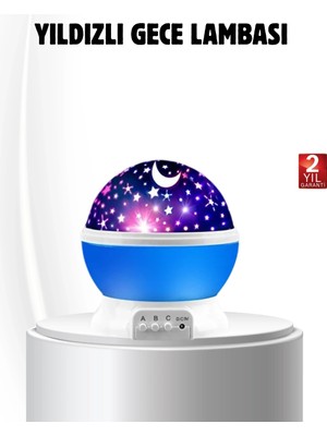 VeraGlobe Buğz LED Gece Lambası 6 Renk Seçenekli Yumuşak Işıklı Uyku Yardımcı Lamba