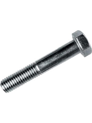 M16X130 Civata Beyaz Yarım Paso 2 Adet