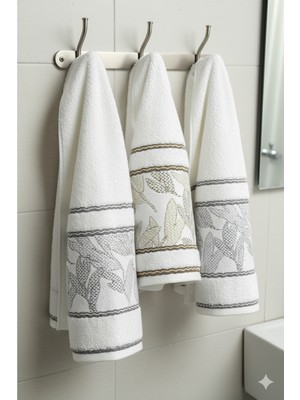 Özdilek Frunde Renkli 3'lü Kutulu Havlu