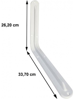 Raf Altı 12X14 mm Beyaz