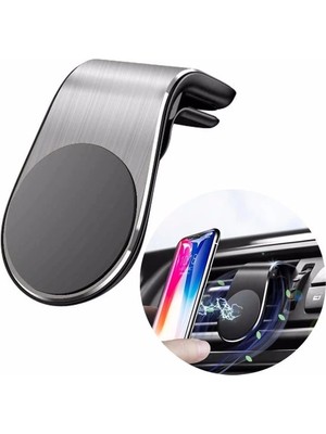 VeraGlobe Buğz Araba Klimasına Takılan Mandallı Mıknatıslı Telefon Tutucu