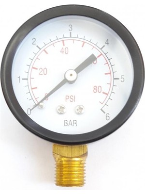 Manometre 50X6 Bar