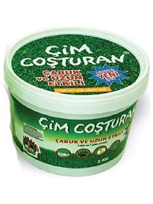 Özlem Çim Coşturan 2810 Çim Gübresi 2 kg 100 M2 Için