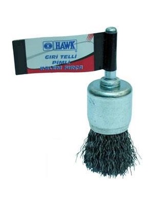 Hawk 11141 17 mm Gri Telli Pimli Kalem Fırça
