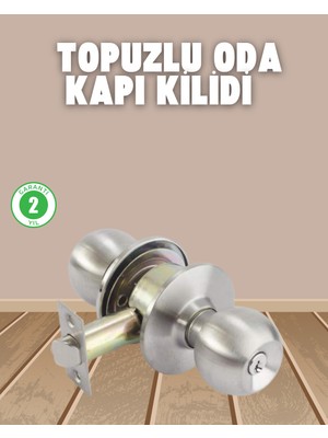 Iç ve Dış Mekan Uyumlu Giriş Tipi Topuzlu Kilit