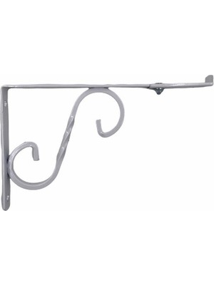 Ayarlı Ferforje Raf Altı No:1 Beyaz