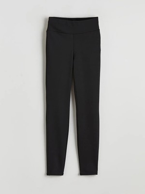 LC Waikiki Lcw Vision Siyah Beli Lastikli Kadın Tayt