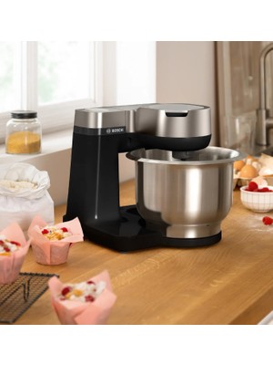 Bosch Inox Paslanmaz Gövde 900WAAT 7 Kademeli Hız Serie2 Mutfak Şefi +Mutfak Tartısı Hediye