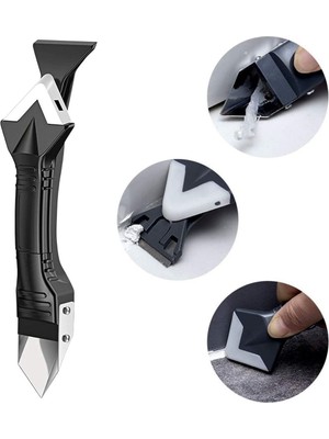 Metal Uçlu Lavabo Küvet Fayans Derz Silikon Sökme ve Uygulama Seti