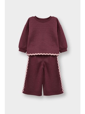 DeFacto 2'li Takım Sweatshirt Alt Kız Bebek G5093A525WN