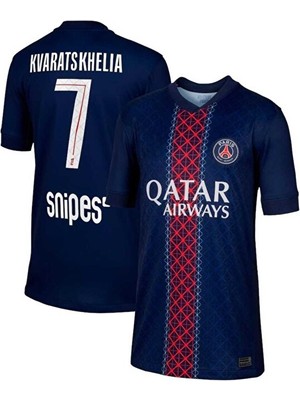 BySportakus Psg 2025/26 Yeni Sezon Kvaratskhelia Iç Saha Forması