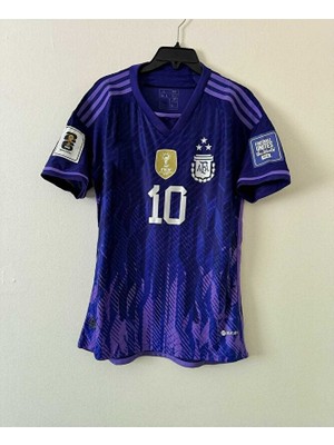 BySportakus Arjantin 2022 Dünya Kupası Lionel Messi Deplasman Forması