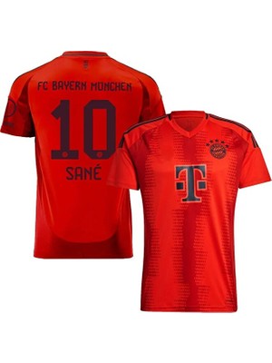 BySportakus Bayern/münih 2024/25 Yeni Sezon Leroy Sane Iç Saha Forması (Red Kit)