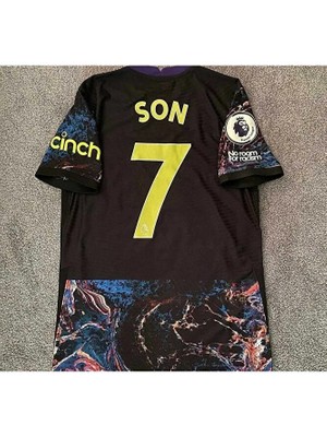 BySportakus Son Heung-Min Tottenham Hotspur 20-21 Sezonu Nostalji Yetişkin Forması