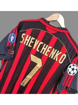BySportakus Shevchenko 2007 Sezonu M'ilan Efsane Yetişkin Nostalji FORMASI(RED)876574643333