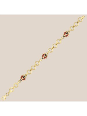 Altıntaş Mineli Uğur Böcekli Altın Çocuk Künyesi