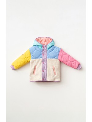 Haribo Kız Çocuk Polar Mont Pembe P103