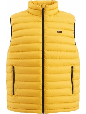 D1fference İçi Astarlı Cepli  Jel Elyaflı Su ve Rügar Geçirmez Erkek Şişme Yelek