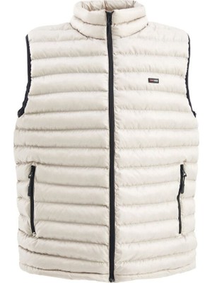 D1fference İçi Astarlı Cepli  Jel Elyaflı Su ve Rügar Geçirmez Erkek Şişme Yelek