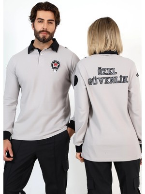 Yeni Tip Güvenlik Uzun Kol Penye Tişört