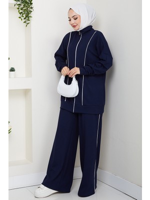 İlkimay.com Biyeli Oysho Ikili Takım 1608 - Lacivert