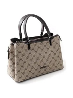 Armine Noktalı Kadın El & Omuz Çantası 311 Vizon