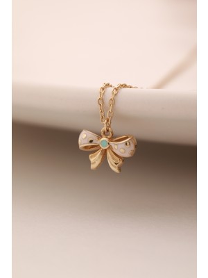 Yavuz Kuyumculuk 14 Ayar Altın Kurdela Çocuk Kolyesi