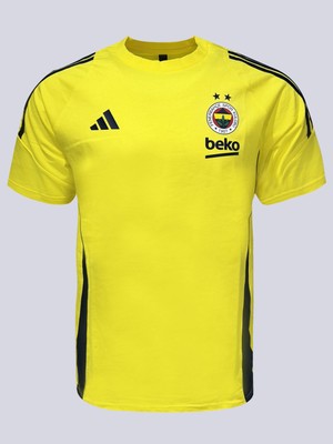 Adidas KE7008 Fb Sweat Tee Fenerbahçe Basketbol 2025-26 Adidas Sarı Tişört
