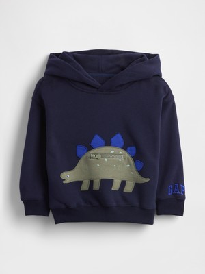 Gap Erkek Bebek Lacivert Vintagesoft Dino-Pocket Sweatshirt