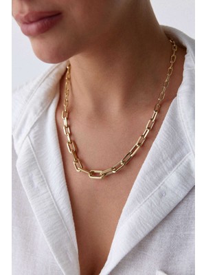 Yavuz Kuyumculuk 14 Ayar Altın Süzme Ataş Zincir