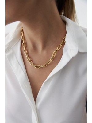 Yavuz Kuyumculuk 14 Ayar Altın Burgulu Ataş Zincir