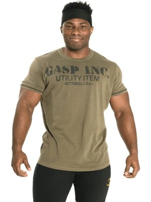 Gasp Basic Utility Tee Washed Green