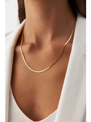 Yavuz Kuyumculuk 14 Ayar Altın Buğday Ezme Zincir