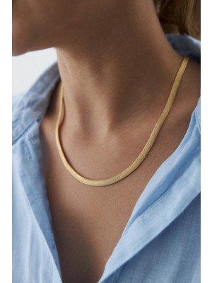 Yavuz Kuyumculuk 14 Ayar Altın Geniş Zincir