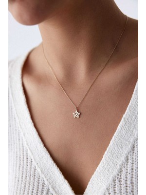 Yavuz Kuyumculuk 14 Ayar Altın Kartanesi Kolye