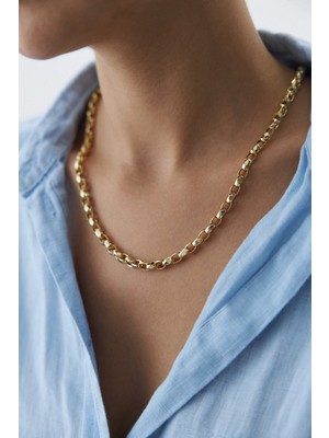 Yavuz Kuyumculuk 14 Ayar Altın Kalın Doch Zincir