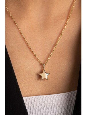 Yavuz Kuyumculuk 14 Ayar Altın Doch Yıldız Kolye