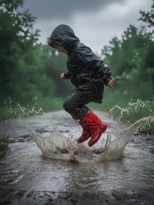 Ayz Spiderman Örümcek Adam Desenli Kırmızı Erkek Çocuk Asla Su Geçirmez Plastik Yağmur Çizmesi Bot