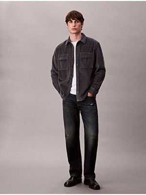 Calvin Klein Erkek Corduroy Pocket Gömlek