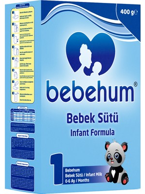 Bebehum Toz Devam Sütü 0-6 Ay Bebekler İçin 400 gr Sütlü Besin Değeri Zengin