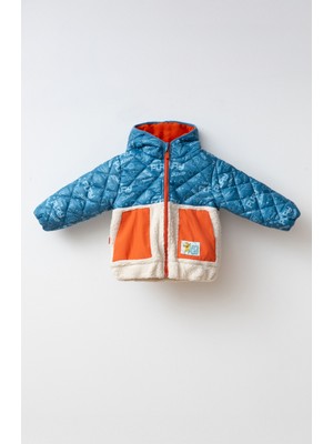 Haribo Erkek Çocuk Mont Mavi M201