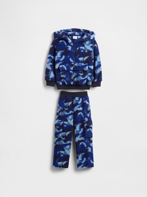 Gap Erkek Bebek Mavi Sweatshirt Outfit Set