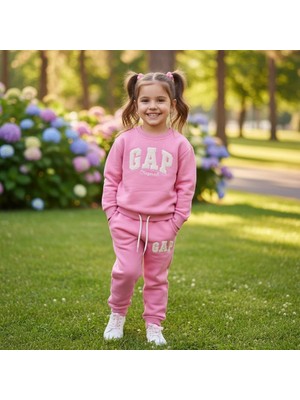 Cevahir Tekstil Kız Çocuk Pembe Alt Üst Takım