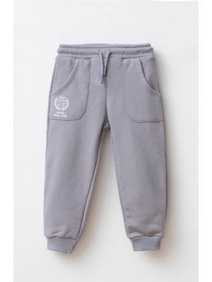 Haribo Erkek Çocuk Eşofman Altı Gri SP401