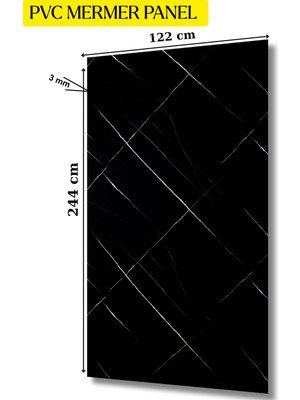 Decoala Pvc Mermer Duvar Paneli 122X244 cm