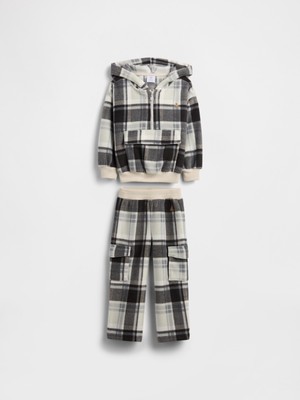 Gap Erkek Bebek Gri Sweatshirt Outfit Set