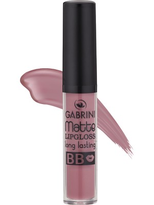 Girist Gabrini Matte Lipgloss Mat Gül Kurusu Likit Ruj